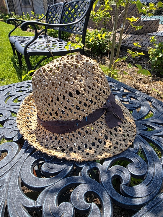 Lola Hats Accessories - Lola Hats Straw Fedora Hat with Brown Ribbon
